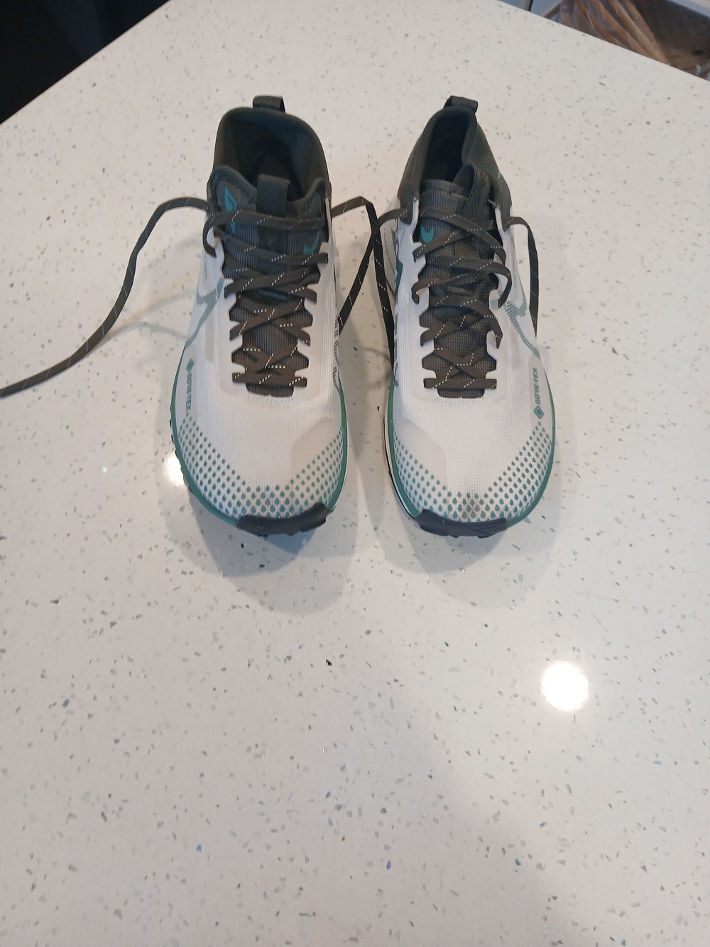 Size 9 - Nike React Pegasus Trail 4 GORE-TEX Light Bone Cargo Khaki